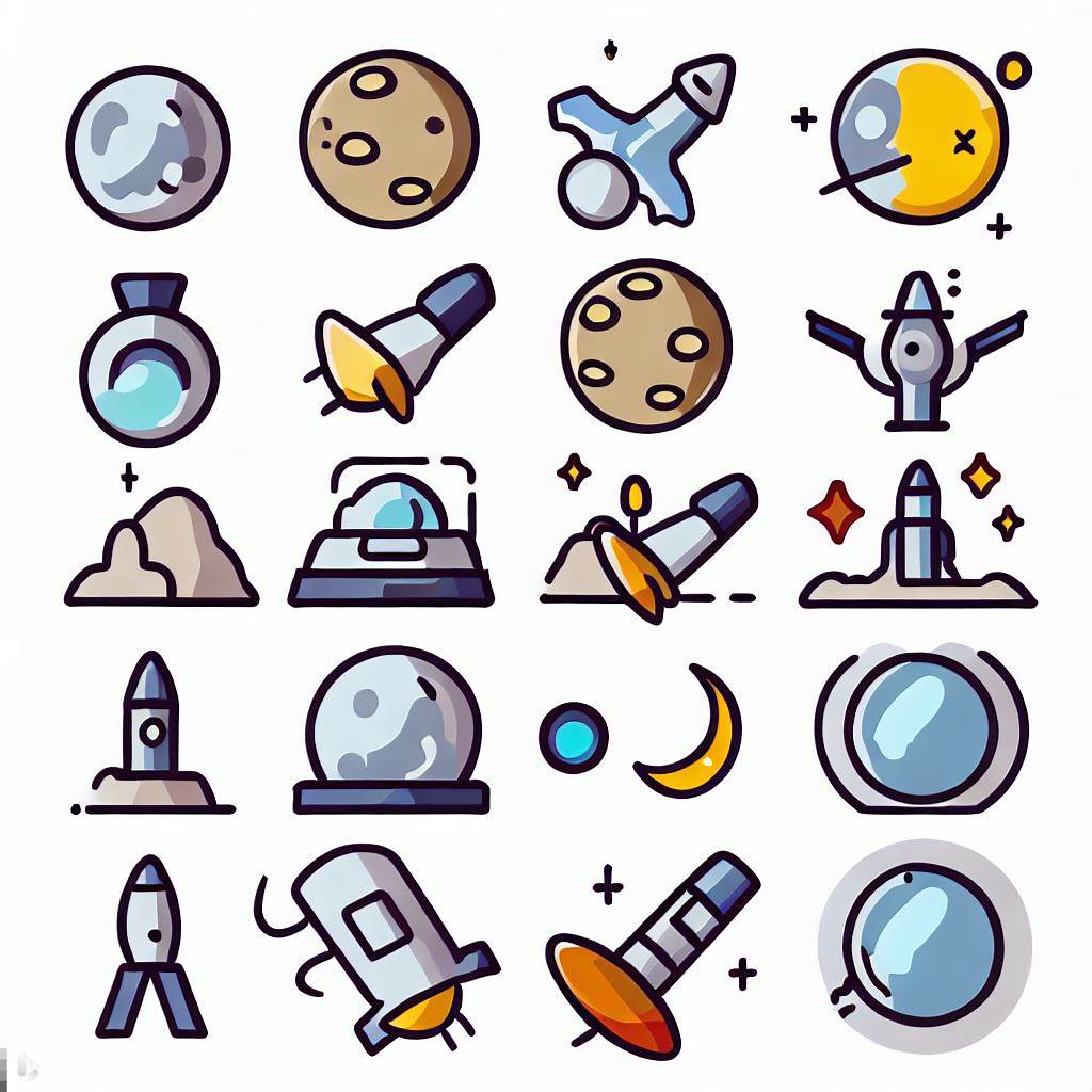 달탐사 아이콘 맵