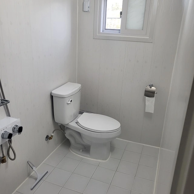 초이스 캠프 카라반 6호 화장실