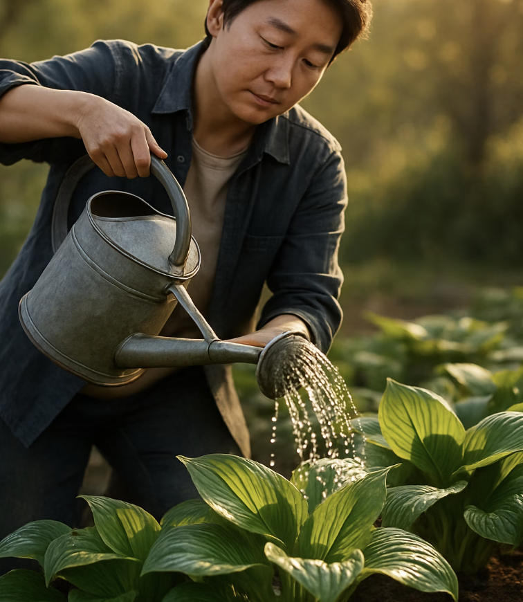 물을 사랑하는 여인