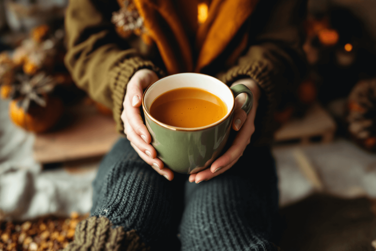 생강차 사진입니다.