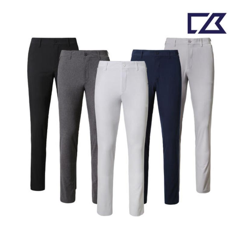 커터앤벅 남성 스탠다드 솔리드 바지