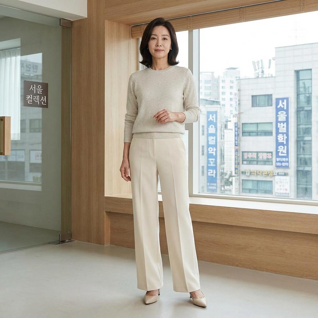 뱃살 커버되는 슬랙스 브랜드 추천