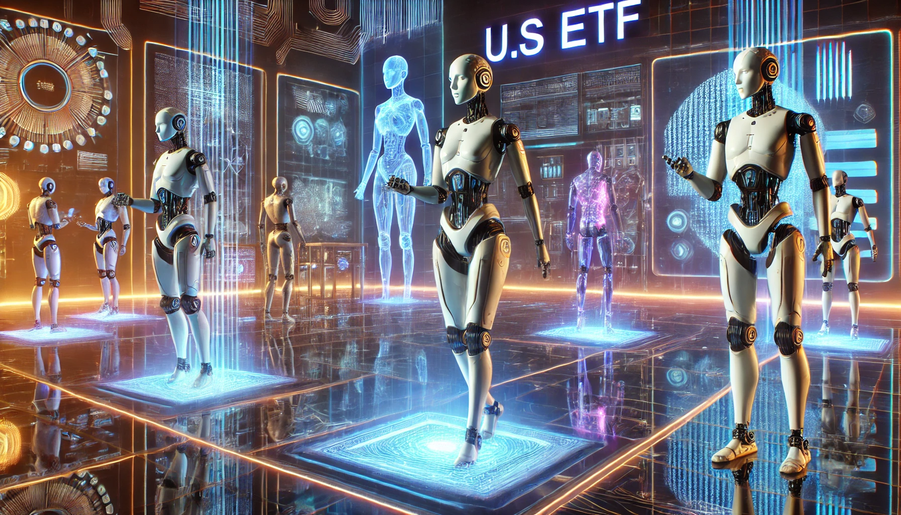 미국 AI 인공지능 ETF 이미지