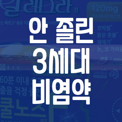 안 졸린 3세대 비염약