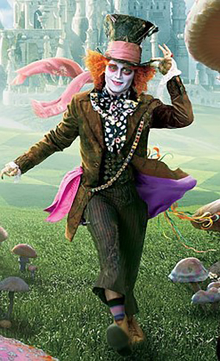 매드해터의 기묘한 의상