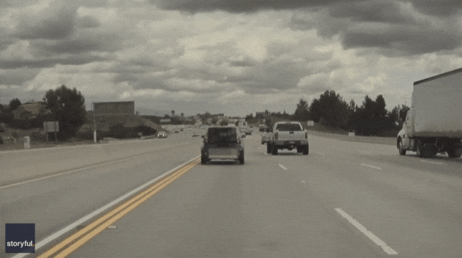 기아차 쏘울 사고장면 gif