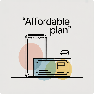 알뜰폰 요금제 혜택 이미지