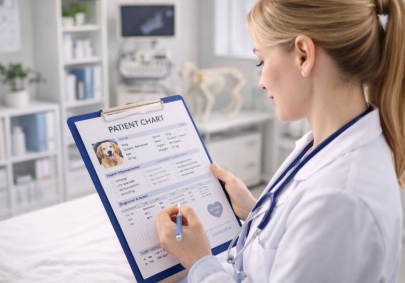 수의사 관점 반려견 건강 관련 사진