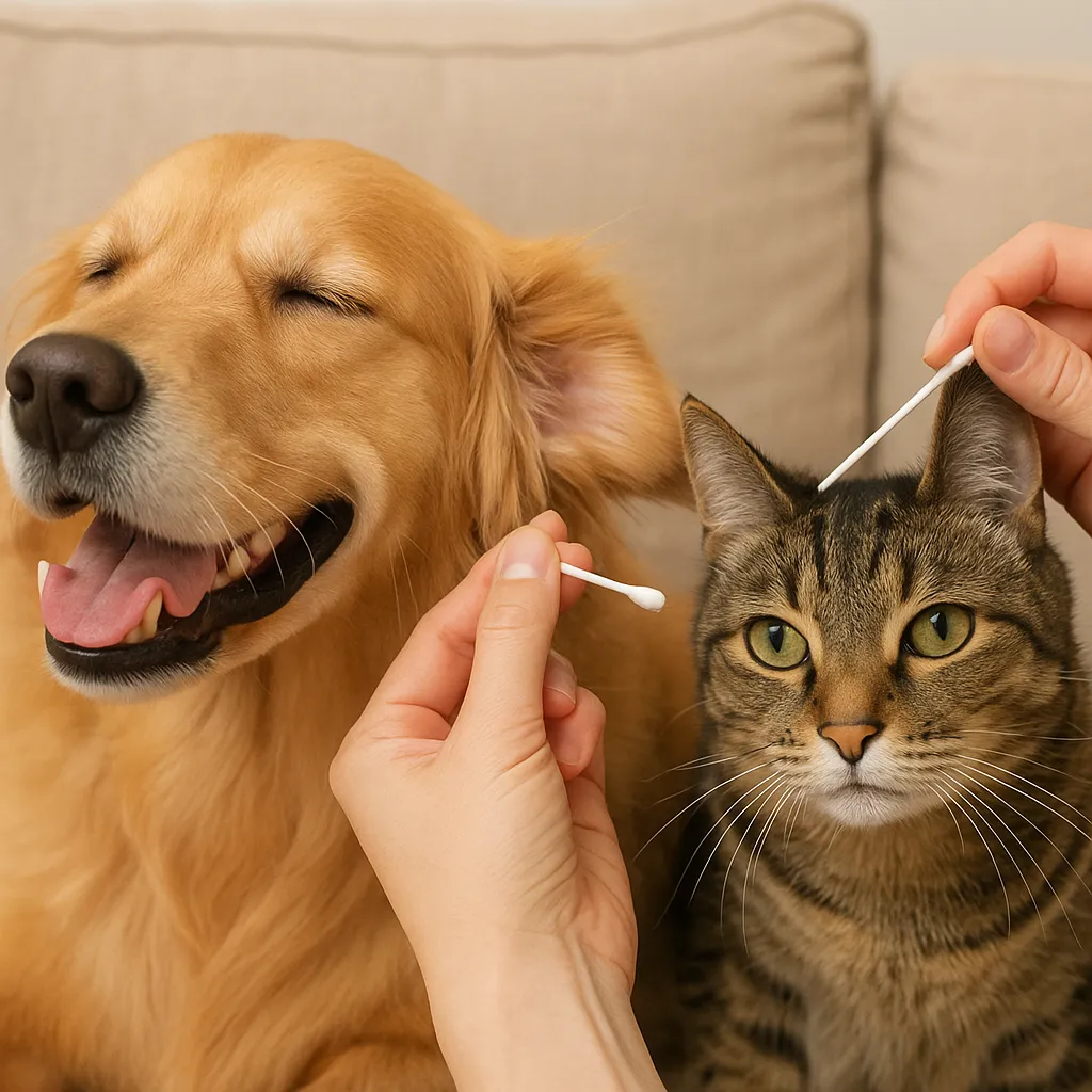 반려동물 귀 청소 제대로 하는 법! 강아지 고양이 귀 관리 꿀팁