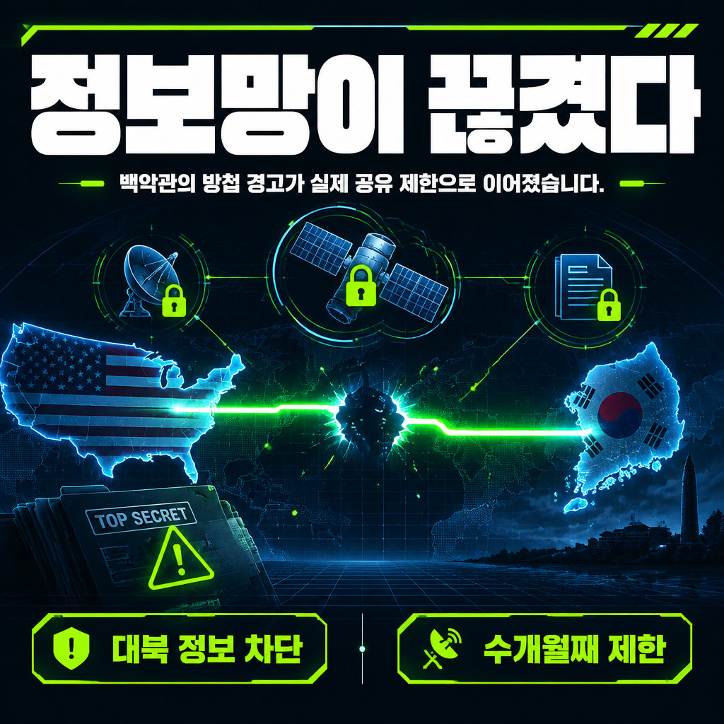 정보망이 끊겼다