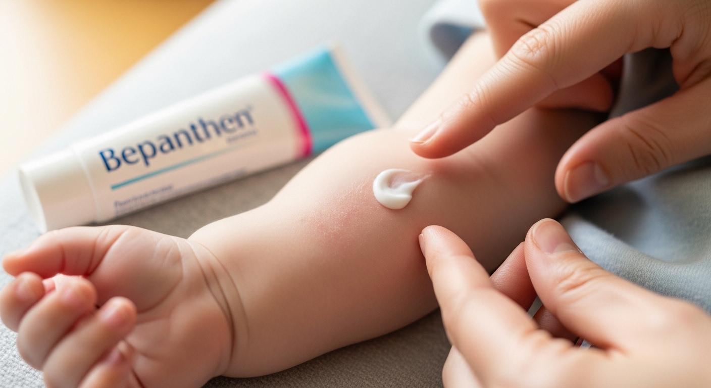 아기 피부 습진 비판텐