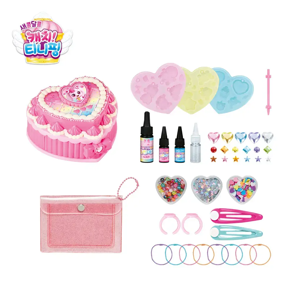 새콜달콤 티니핑 말랑말랑 레진아트