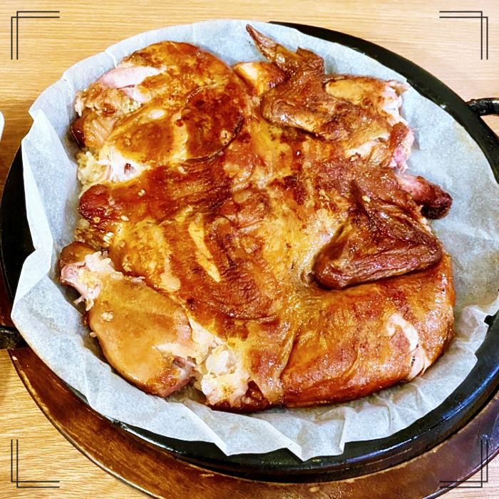 누룽지-통닭구이