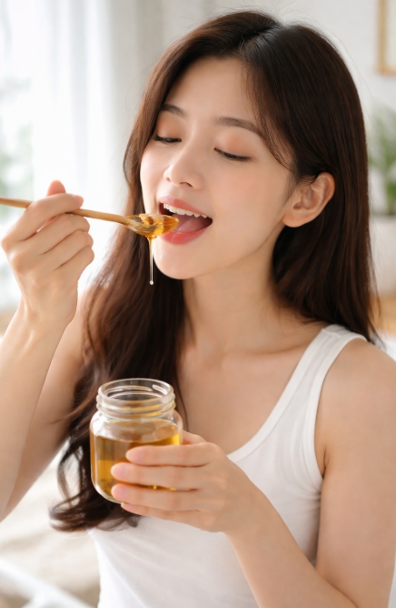 공복에 꿀 한스푼