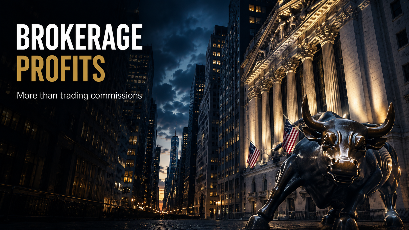 Brokerage firm profits and the role of financial institutions in capital markets