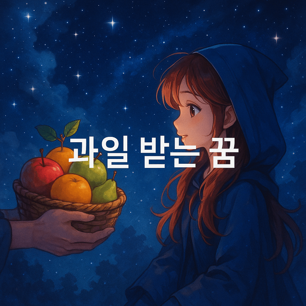 과일 받는 꿈 해몽