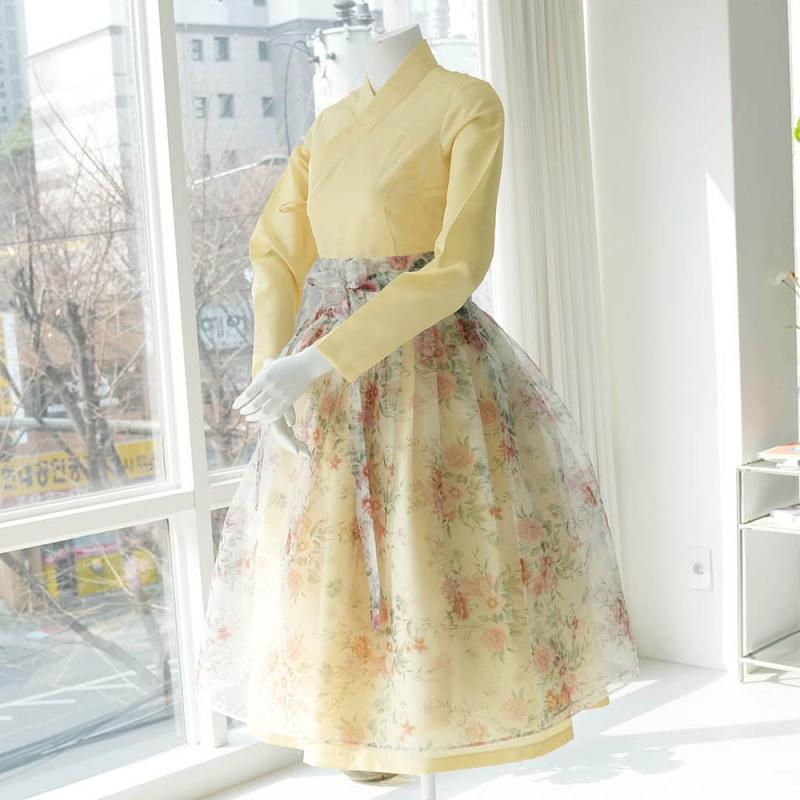 철릭원피스 (NO57) 생활한복 55~120사이즈 빅사이즈 반팔로 변경가능