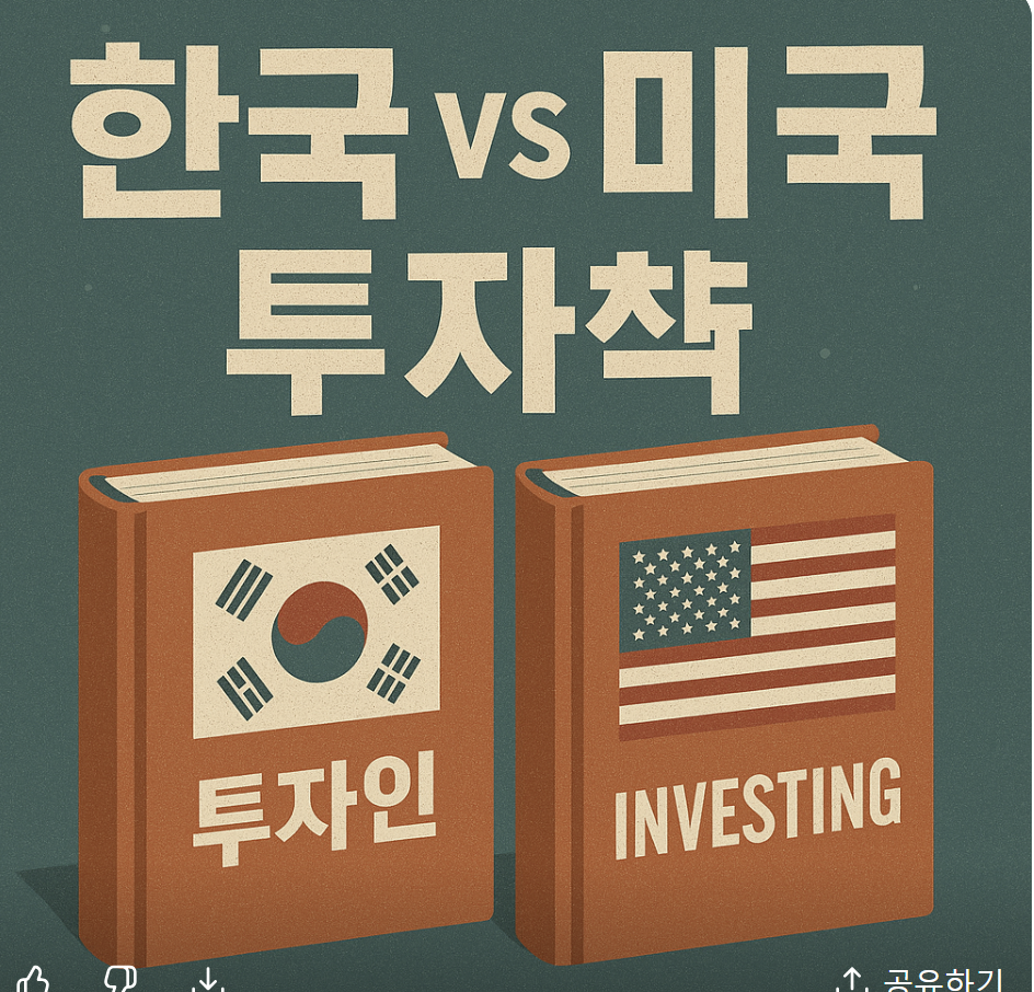 한국 vs 미국 투자책 관련 이미지