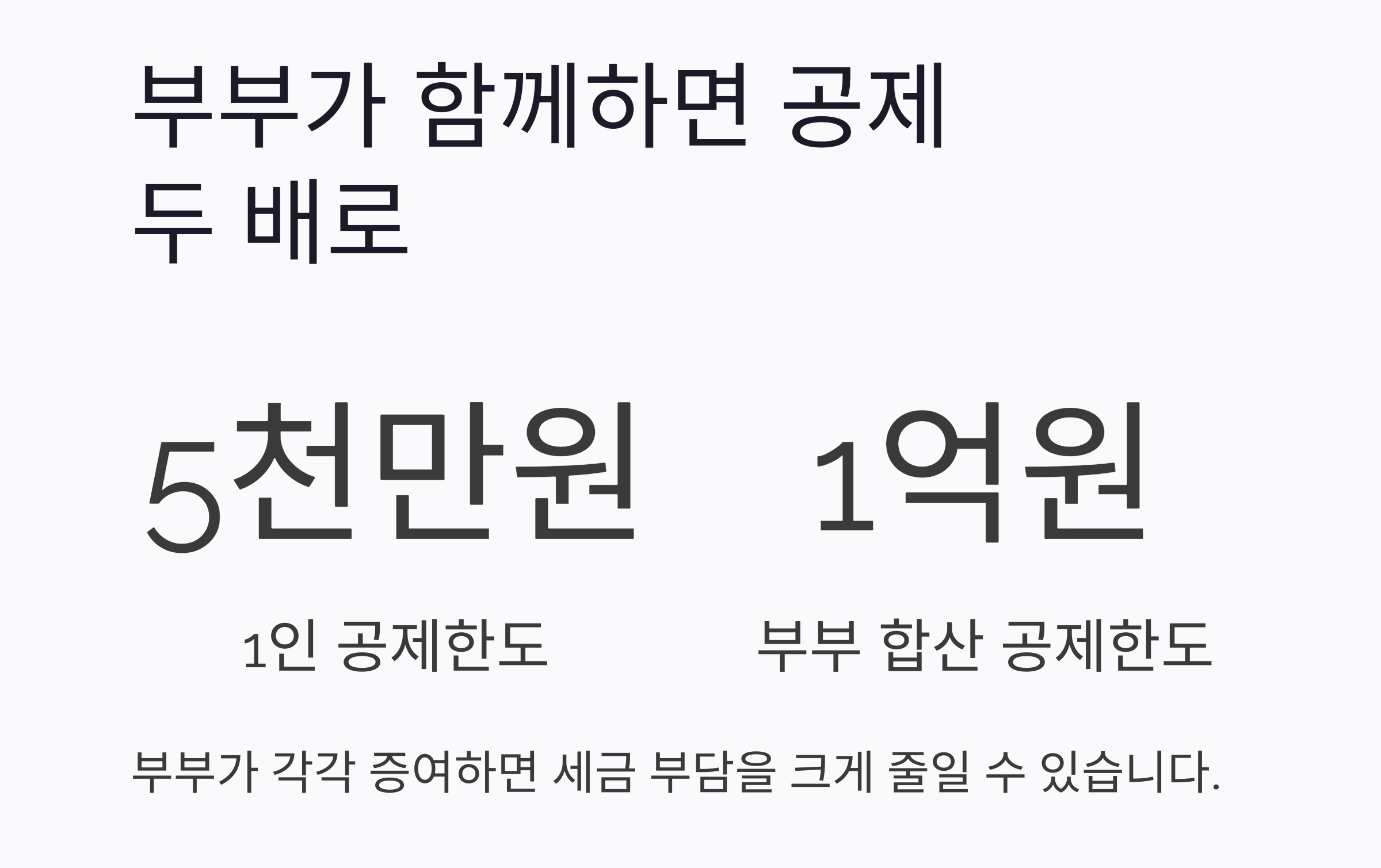 자녀에게 증여할 때 세금 폭탄 피하는 똑똑한 방법