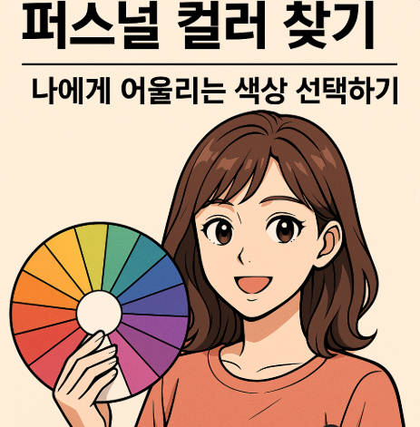 퍼스널 컬러 찾기에 관련한 이미지