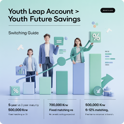 청년도약계좌 청년미래적금 갈아타기 이미지