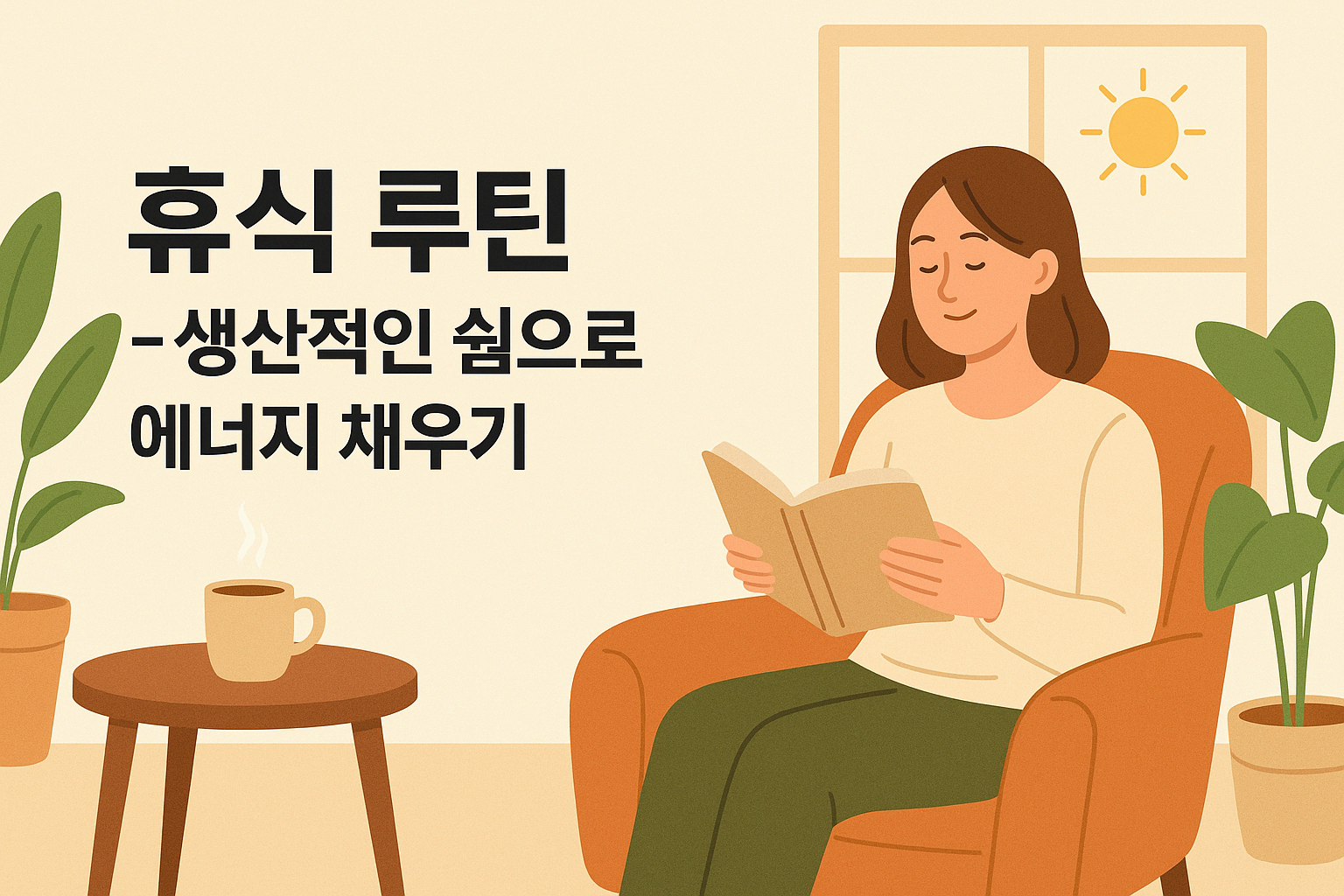 휴식 루틴 – 생산적인 쉼으로 에너지 채우기