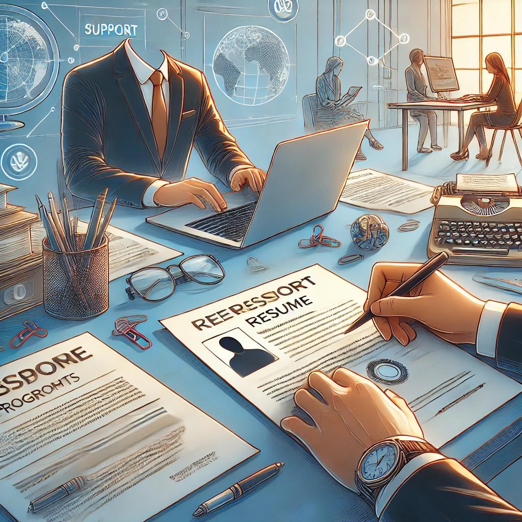 국민취업지원제도 이력서 제출