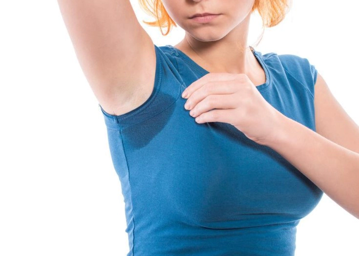 겨드랑이 땀 다한증 증상 및 원인 