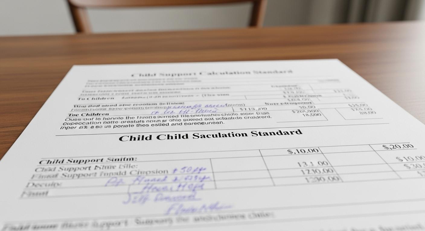 양육비산정기준표 2명