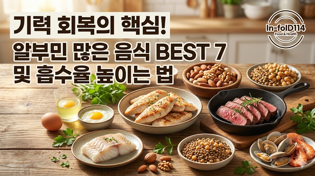 알부민 많은 음식