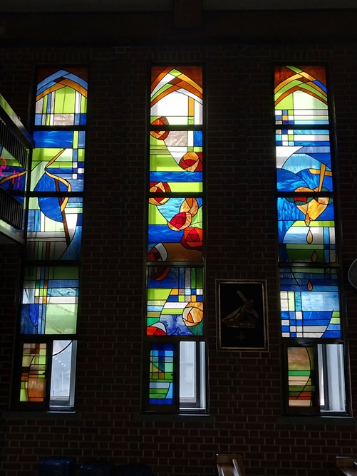 전주 숲정이성당 스테인드글라스