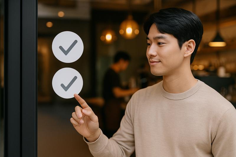 매장에서 바로 확인하는 3가지 방법