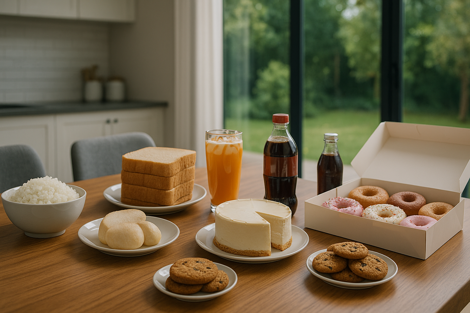 혈당 급상승을 유발하는 음식들