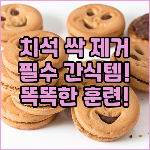 치석 제거부터 훈련용까지 강아지 간식..