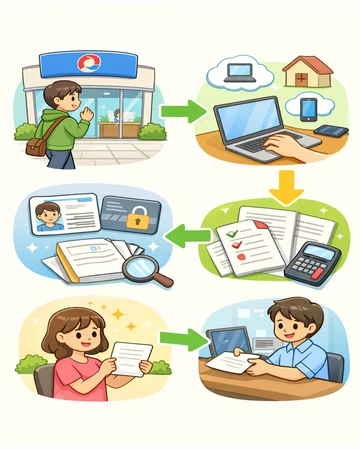 건강보험 자격득실확인서 발급 과정 설명11