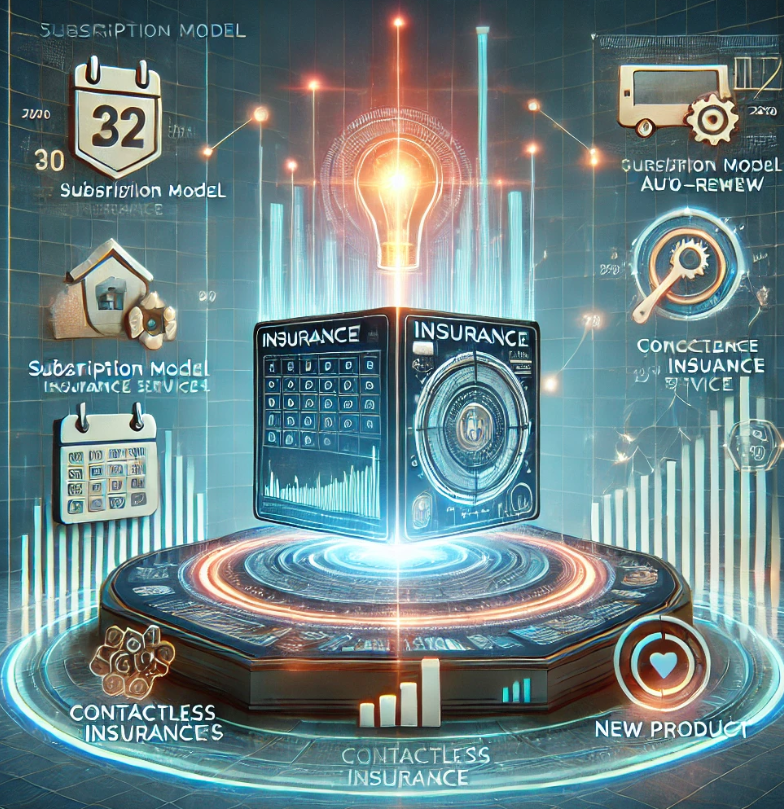 보험 시장 변화(구독형, 비대면, 신상품) 관련