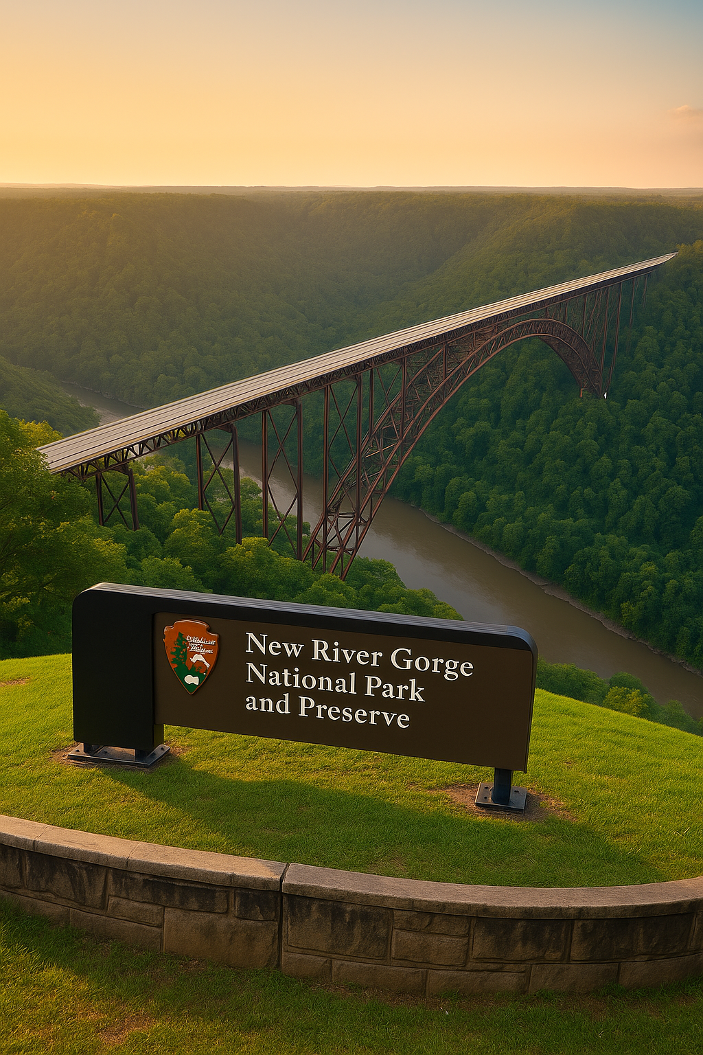 뉴 리버 고지 국립공원 및 보존지역(New River Gorge National Park and Preserve)