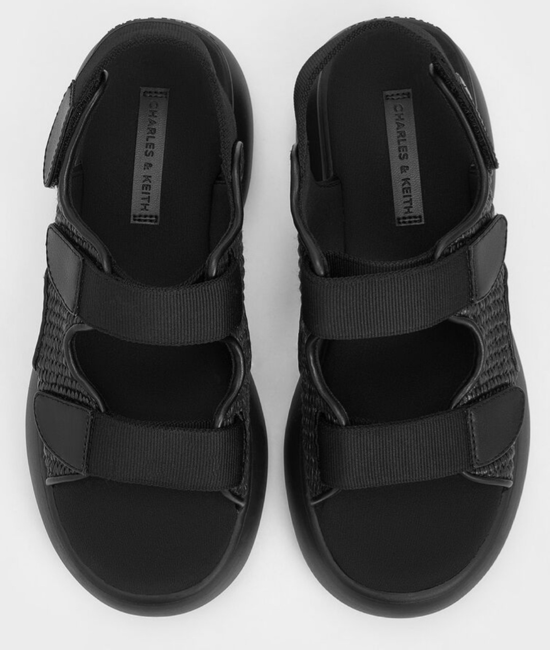 찰스앤키스 우븐 통굽 샌들 3