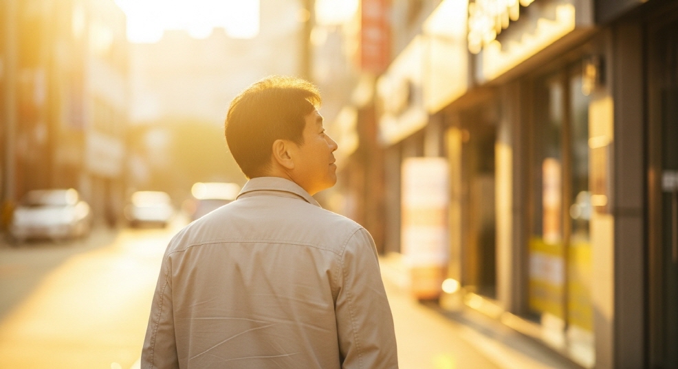 다시 걷기 시작한 삶