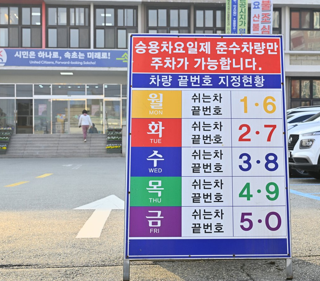 차량5부제 차량10부제 차이