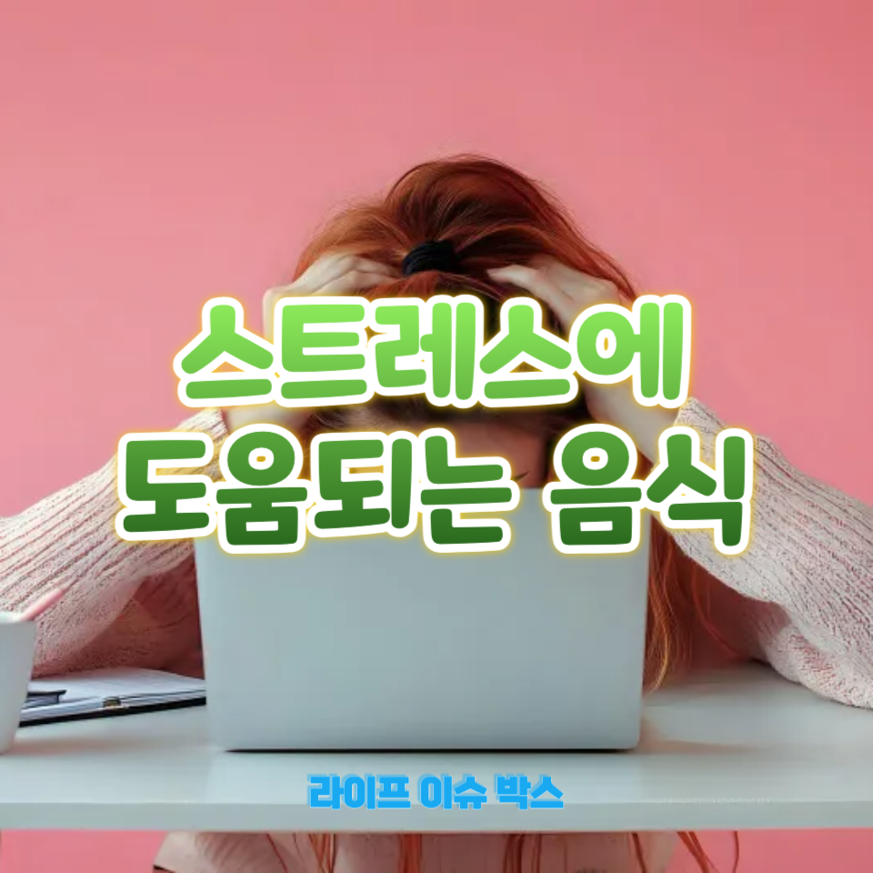 스트레스에 도움되는 음식
