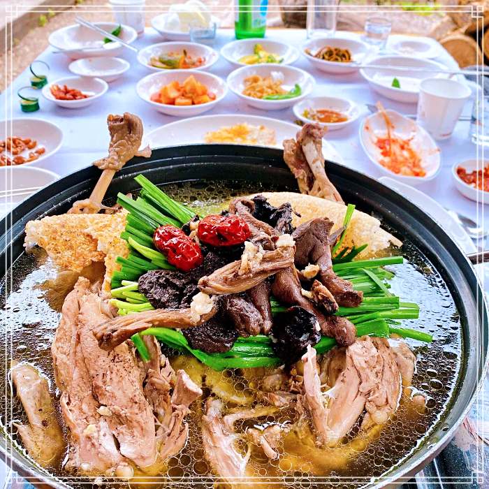 생방송 투데이 양주, 장흥, 계곡 참숯 화력으로 진한 풍미! 무쇠솥 닭볶음탕 맛집