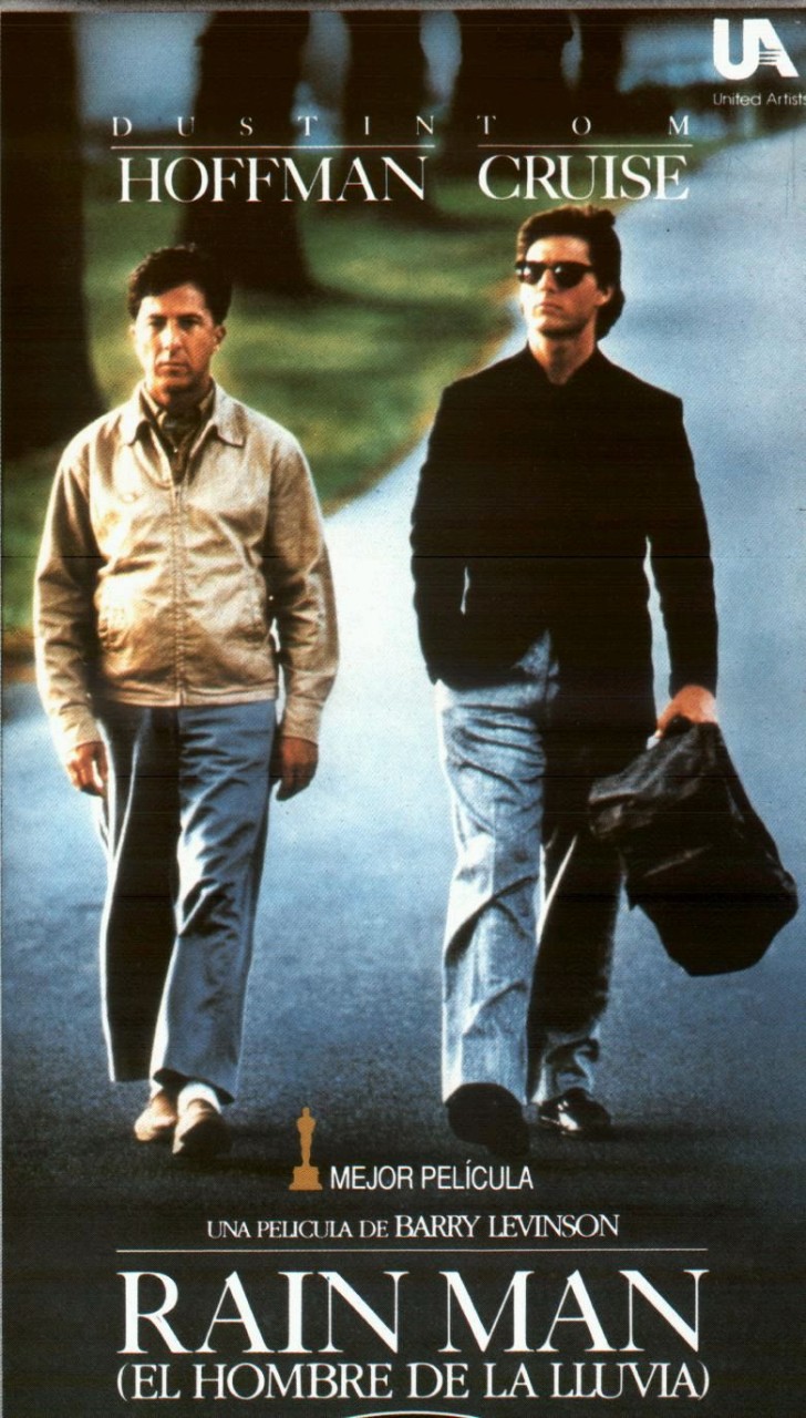 "레인맨" 영화 포스터