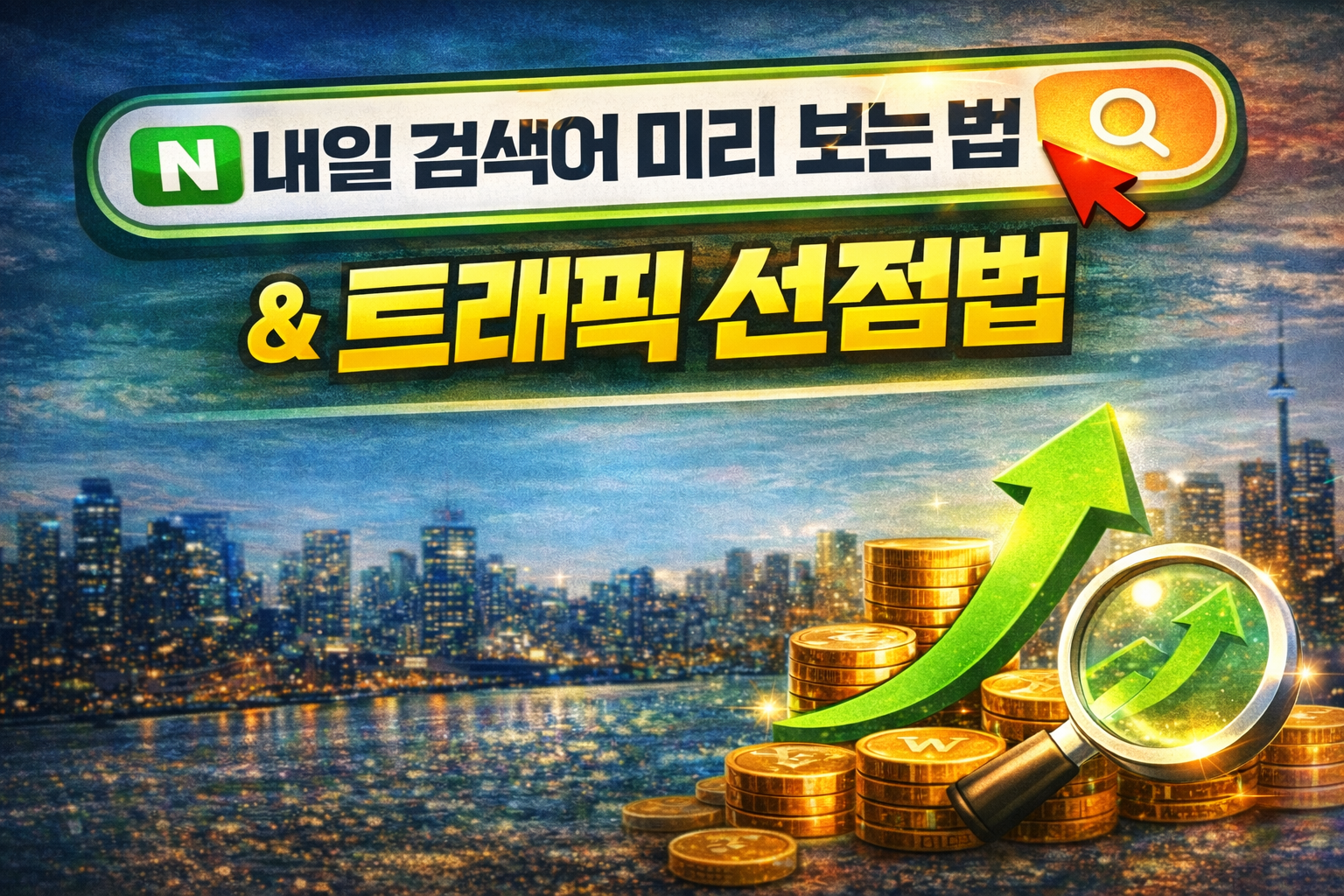 내일 검색어 미리 보는 법｜지금 알아두면 트래픽 선점됩니다