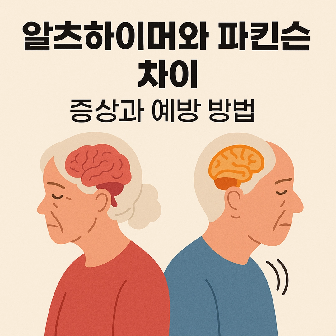 알츠하이머와 파킨슨병의 차이, 증상과 예방 방법 완벽 가이드