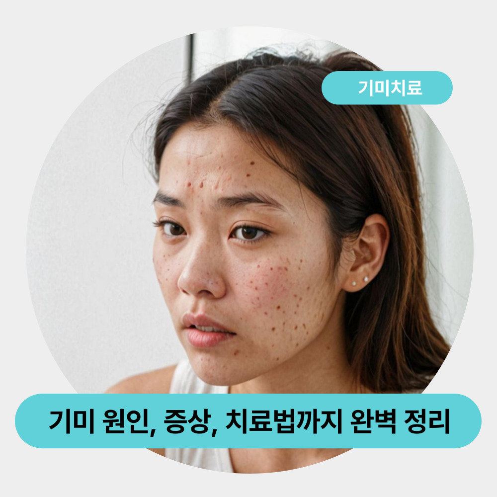 기미 원인, 증상, 치료법까지 완벽 정리