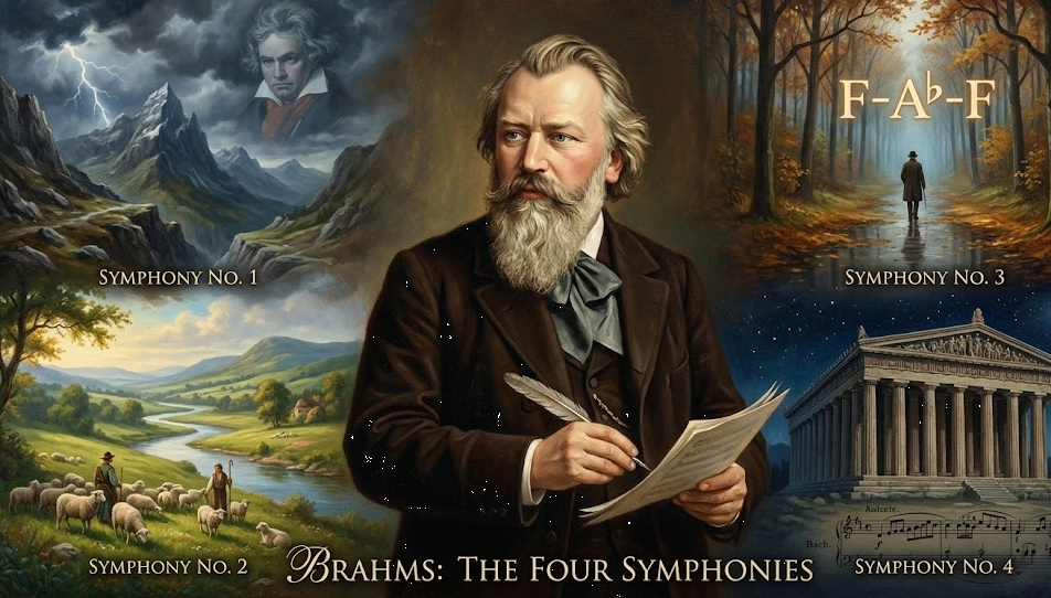 브람스 교향곡 관련 그림