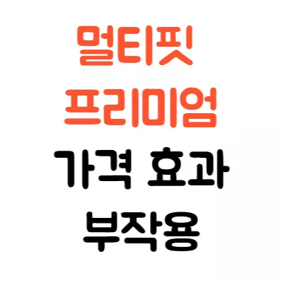 멀티핏 프리미엄 다이어트 가격 효과 부작용(중년 황신혜 몸매 관리 비법은)