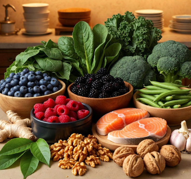 염증을 줄 이는 항염 식단 관련 사진