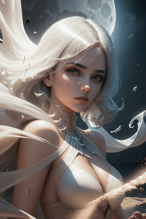 Playground AI로 생성한 그림(2) - 사막의 기사